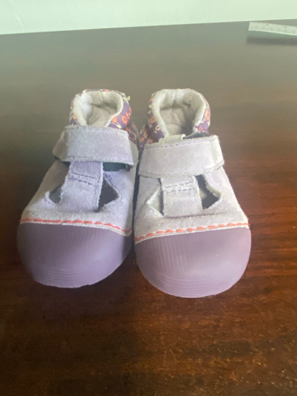 Simple Eco Friendly Wide Toe Box Flexible Sole Lavender & Floral Colorway 8